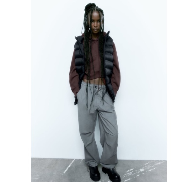 Zara water repellent puffer vest - Picture 2 of 14
